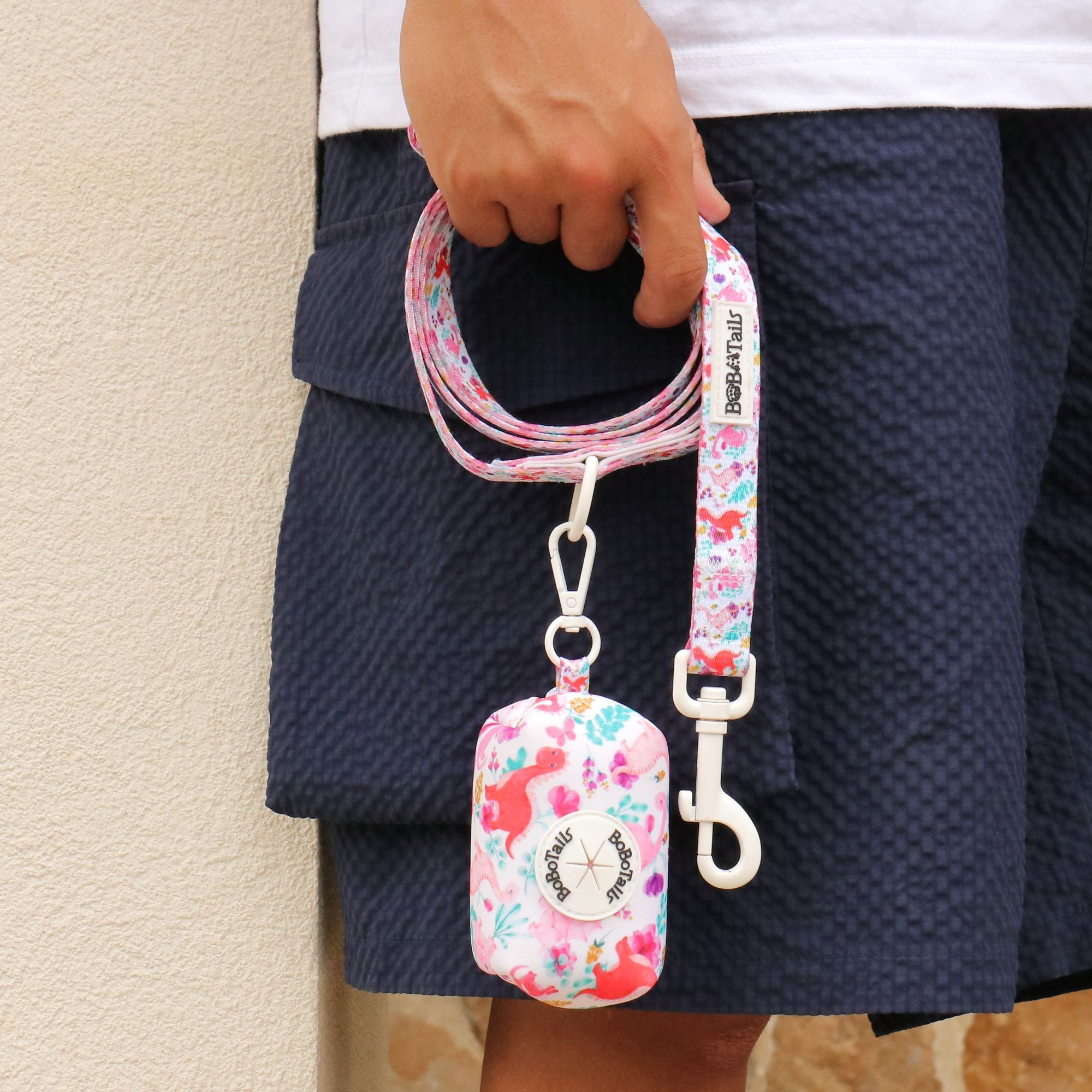 dinosaur printed dog treat bags training pouch matching the  harness and owner accessories for daily dog walks