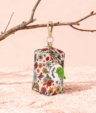 flower printed dog harness for walking matching the harness and owner accessories for daily dog walks