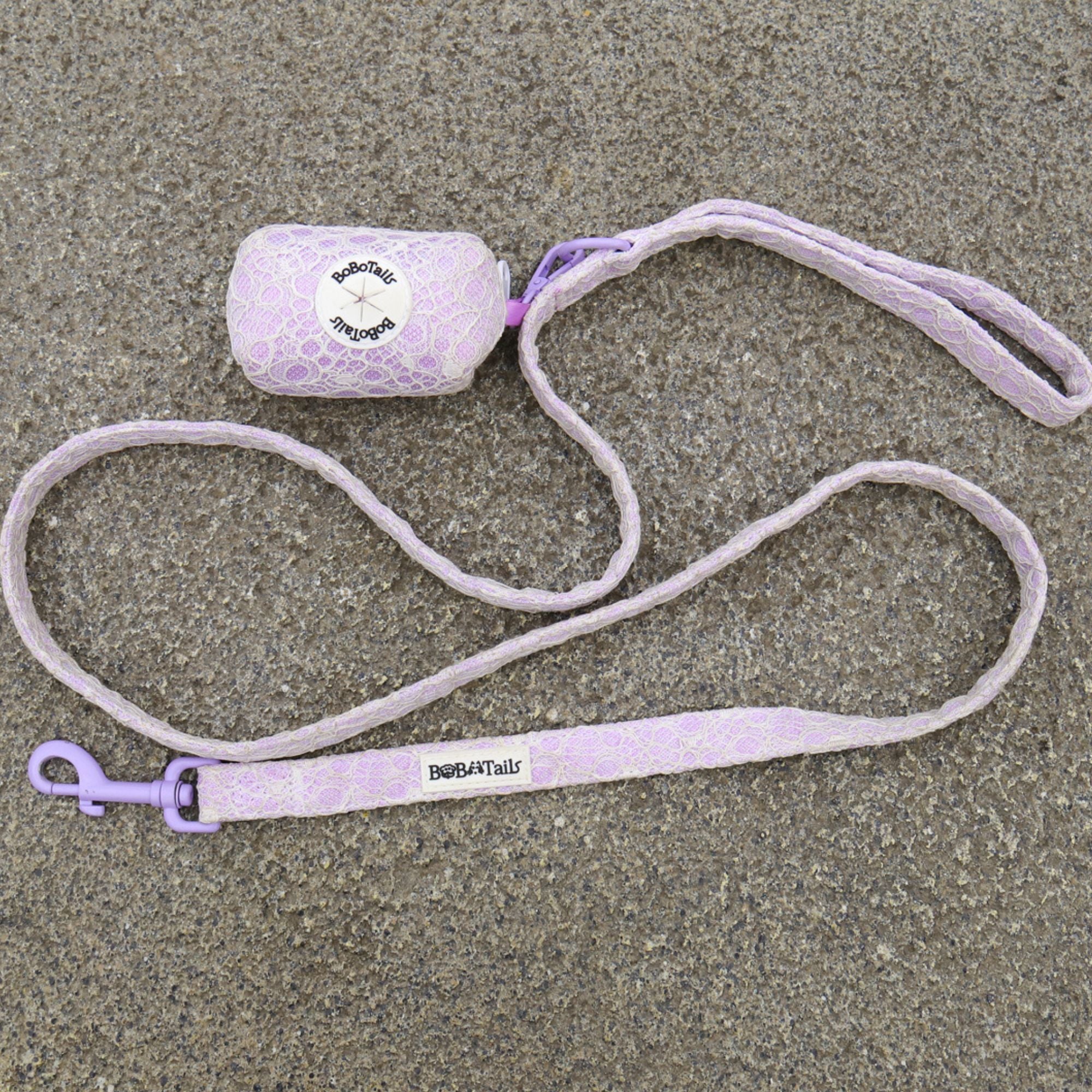  lavender lace dog harness and leash sets matching dog and owner accessories designed as one coordinated system