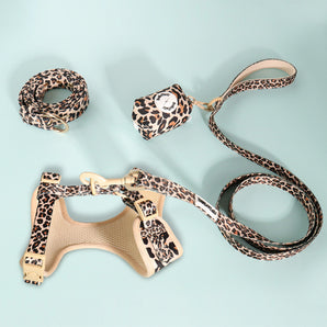 Leopard Print Dog Matching Sets