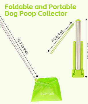Dog Poop Scooper – Hands-Free Pooper Scooper for Dogs | Bobotails