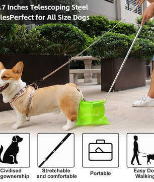 Dog Poop Scooper – Hands-Free Pooper Scooper for Dogs | Bobotails