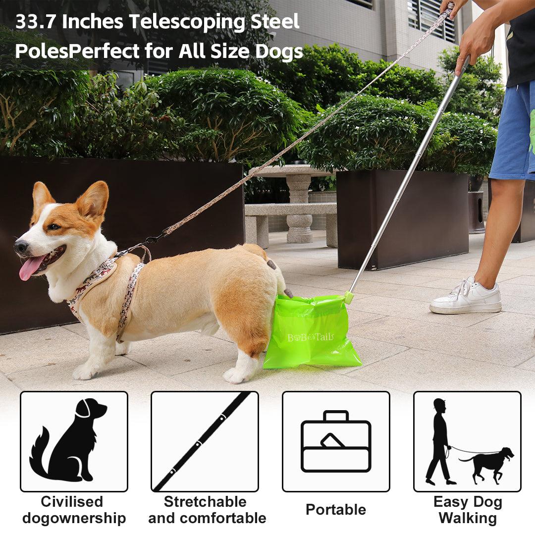 Dog Poop Scooper – Hands-Free Pooper Scooper for Dogs | Bobotails
