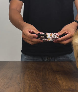 2024 Bobotails Beauty of Flower Dog Training Collar For Small Dogs and Medium and Large Dogs