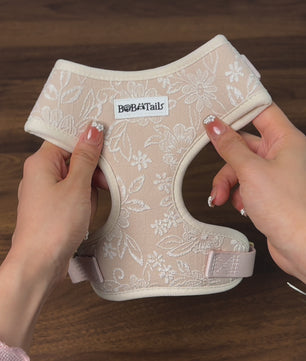 Morning Glory Dog Harness (Brown)