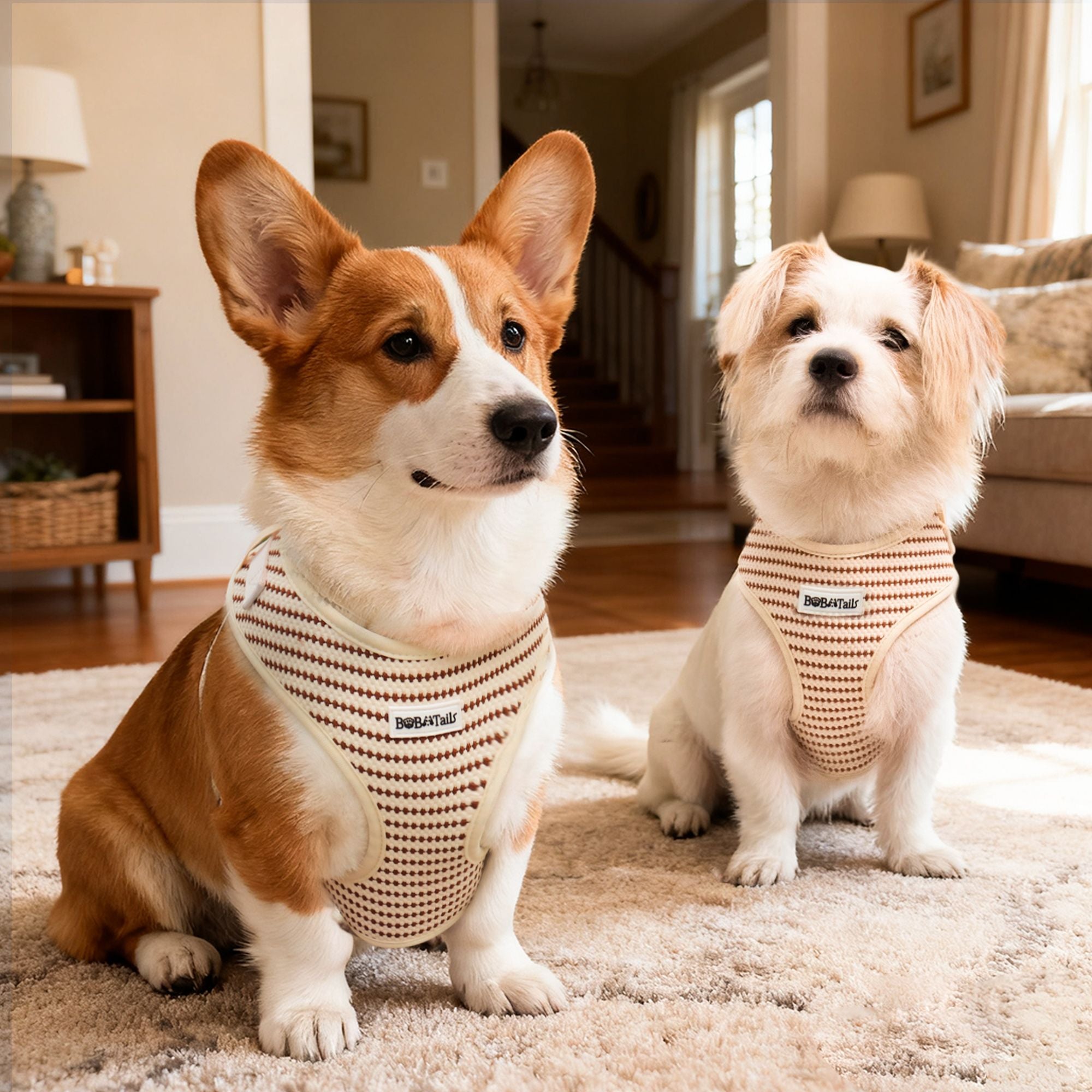 bobotails small grain dog vest harnss for small and medium size dog