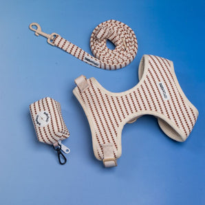 Small Grain  3-Piece Dog Harness Bundle