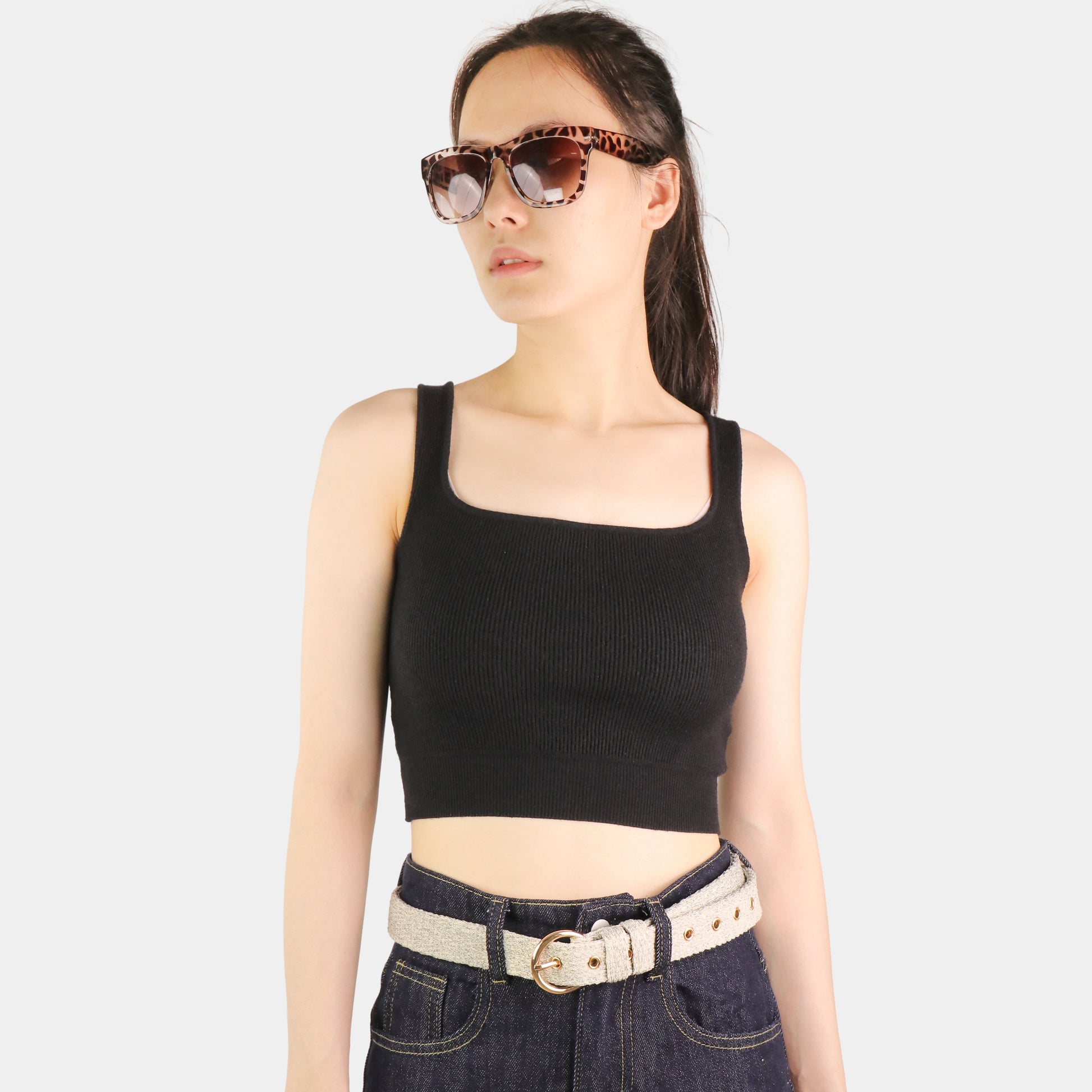 Chunky Knitted Women's Belt – Cozy & Trendy for Pet Moms | Bobotails