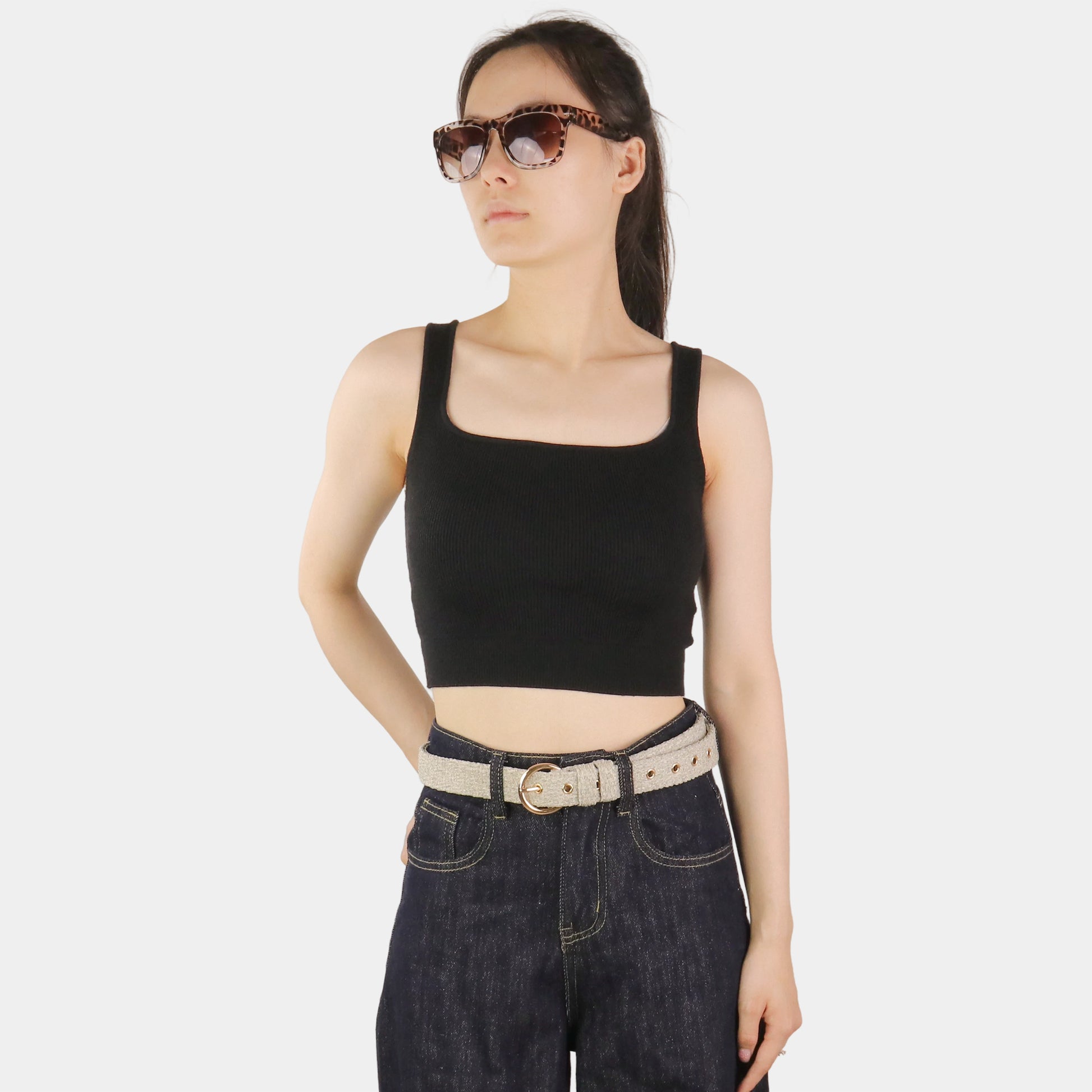 Chunky Knitted Women's Belt – Cozy & Trendy for Pet Moms | Bobotails